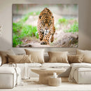 Leopard on the Prowl - Stunning Large Framed Leopard Wall