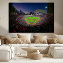 Houston Astros Baseball Print Canvas - Houston Minute Maid