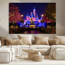 Disney Castle Wall Art – Framed Magic Kingdom Canvas by MyGreatCanvas | Canvas Wall Art Prints | Photo Prints & Wall Decor