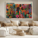 Framed Yayoi Kusama 1986 Wall Art Print – Japanese Wall Art