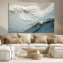 Waves Abstract Wall Art Print, Modern Framed Abstract Canvas by MyGreatCanvas | Canvas Wall Art Prints | Photo Prints & Wall Decor