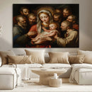 Religious Canvas Wall Art Print - Madonna and Child with by MyGreatCanvas | Canvas Wall Art Prints | Photo Prints & Wall Decor