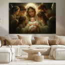 Mary Jesus Canvas Wall Art Print - Madonna and Child with