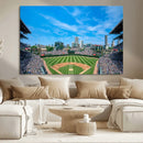 Wrigley Field Chicago Cubs Panoramic Art Multi-Piece Canvas