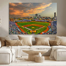 Chicago Wrigley Field Wall Art Canvas Print – Iconic