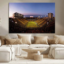 Iowa Hawkeyes Kinnick Stadium Wall Art Canvas Print, Framed