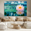 Lotus Flower Wall Art Canvas Print, Water Lily Large Wall by MyGreatCanvas | Canvas Wall Art Prints | Photo Prints & Wall Decor