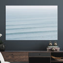 Ocean Waves Wall Art Canvas Print – Framed Solo Surfer Wave