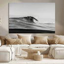 Black Wave Wall Art Canvas Print – Framed Abstract Surf by MyGreatCanvas | Canvas Wall Art Prints | Photo Prints & Wall Decor