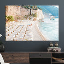 Beach Wall Art Canvas Print – Framed Coastal Seascape Summer