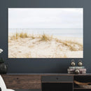 Beach Dunes Wall Art Canvas Print – Framed Serene Coastal