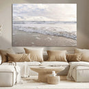 Ocean Waves Wall Art Canvas Print – Framed Coastal Shoreline by MyGreatCanvas | Canvas Wall Art Prints | Photo Prints & Wall Decor