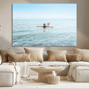 Swimming Relaxation Wall Art Canvas Print – Framed Peaceful by MyGreatCanvas | Canvas Wall Art Prints | Photo Prints & Wall Decor