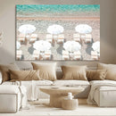 Calm Beach Wall Art – Framed Turquoise Water Canvas Artwork, by MyGreatCanvas | Canvas Wall Art Prints | Photo Prints & Wall Decor