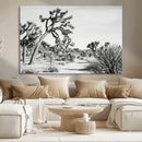 Joshua Tree Wall Art Canvas Print – Framed Desert Path Art by MyGreatCanvas | Canvas Wall Art Prints | Photo Prints & Wall Decor