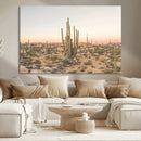 Desert Cactus Wall Art Canvas Print – Framed Desert Art by MyGreatCanvas | Canvas Wall Art Prints | Photo Prints & Wall Decor