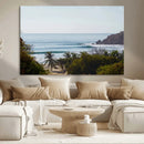 Tropical Beach Scene Wall Art Canvas Print – Framed Coastal by MyGreatCanvas | Canvas Wall Art Prints | Photo Prints & Wall Decor