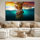 Faith Wall Decor Canvas Print – Framed Christian Art Picture by MyGreatCanvas | Canvas Wall Art Prints | Photo Prints & Wall Decor