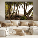 Tropical Jungle Wall Art Canvas Print – Framed Palm Tree by MyGreatCanvas | Canvas Wall Art Prints | Photo Prints & Wall Decor