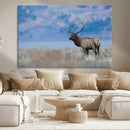 Elk Wall Decor Canvas Print – Framed Rustic Wildlife Art by MyGreatCanvas | Canvas Wall Art Prints | Photo Prints & Wall Decor