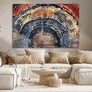 Tree Rings Wall Art Canvas Print – Framed Petrified Wood by MyGreatCanvas | Canvas Wall Art Prints | Photo Prints & Wall Decor