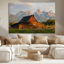 Rustic Barn Wall Art Canvas Print – Framed Western Landscape by MyGreatCanvas | Canvas Wall Art Prints | Photo Prints & Wall Decor