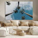 Tropical Palm Trees Wall Art Canvas Print Framed California by MyGreatCanvas | Canvas Wall Art Prints | Photo Prints & Wall Decor