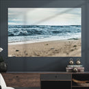 Ocean Wall Art Canvas Print – Moody Coastal Seascape Scene