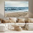 Ocean Wall Art Canvas Print – Framed Moody Seascape Coastal by MyGreatCanvas | Canvas Wall Art Prints | Photo Prints & Wall Decor