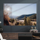 Rustic Landscape Wall Art Canvas Print – Serene Valley Scene