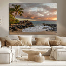 Tropical Beach Wall Art Canvas Print, Vibrant Hawaiian by MyGreatCanvas | Canvas Wall Art Prints | Photo Prints & Wall Decor