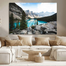 Canadian Rockies Wall Art Canvas Print – Framed Mountain by MyGreatCanvas | Canvas Wall Art Prints | Photo Prints & Wall Decor