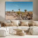 Joshua Tree Wall Art Canvas Print – Framed Desert Landscape