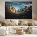 Yosemite National Park Wall Art Canvas Print – Framed