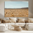 Desert Plains Wall Art Canvas Print, Golden Light Over Dry by MyGreatCanvas | Canvas Wall Art Prints | Photo Prints & Wall Decor