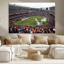 Chicago Bears Soldier Field Wall Art Canvas Print – Framed by MyGreatCanvas | Canvas Wall Art Prints | Photo Prints & Wall Decor