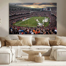 Chicago Bears Soldiers Field Wall Art Canvas Print – Framed by MyGreatCanvas | Canvas Wall Art Prints | Photo Prints & Wall Decor