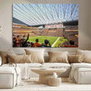 Cleveland Browns Stadium Wall Art Canvas Print – Framed NFL