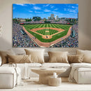Wrigley Field Baseball Stadium Canvas Wall Art – Packed by MyGreatCanvas | Canvas Wall Art Prints | Photo Prints & Wall Decor