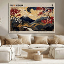 Yayoi Kusama Japanese Inspired Canvas Print – Mt. Fuji by MyGreatCanvas | Canvas Wall Art Prints | Photo Prints & Wall Decor