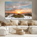 Sunset Beach Wall Art Print – Coastal Canvas Ocean Landscape by MyGreatCanvas | Canvas Wall Art Prints | Photo Prints & Wall Decor
