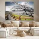Sakura Cherry Blossom Pathway Canvas Wall Art – Tranquil by MyGreatCanvas | Canvas Wall Art Prints | Photo Prints & Wall Decor