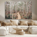 Forest Dirt Road Wall Art Canvas Print, Scenic Woodland by MyGreatCanvas | Canvas Wall Art Prints | Photo Prints & Wall Decor