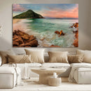 Coastal Landscape Wall Art Canvas Print – Rocky Shore and by MyGreatCanvas | Canvas Wall Art Prints | Photo Prints & Wall Decor