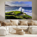 Ocean Waves Crashing Wall Art Canvas Print – Dramatic Rocky by MyGreatCanvas | Canvas Wall Art Prints | Photo Prints & Wall Decor