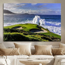 Ocean Waves Wall Art, Dramatic Ocean Waves Crash Against by MyGreatCanvas | Canvas Wall Art Prints | Photo Prints & Wall Decor