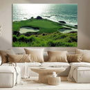 Coastal Golf Course Wall Art Canvas Print – Scenic Green by MyGreatCanvas | Canvas Wall Art Prints | Photo Prints & Wall Decor