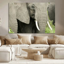 Wild Elephant Wall Art Canvas Print by MyGreatCanvas | Canvas Wall Art Prints | Photo Prints & Wall Decor