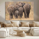 Wild Elephant Wall Art Canvas Print by MyGreatCanvas | Canvas Wall Art Prints | Photo Prints & Wall Decor