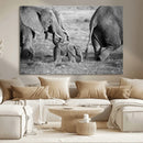 Wild Elephant Wall Art Canvas Print by MyGreatCanvas | Canvas Wall Art Prints | Photo Prints & Wall Decor